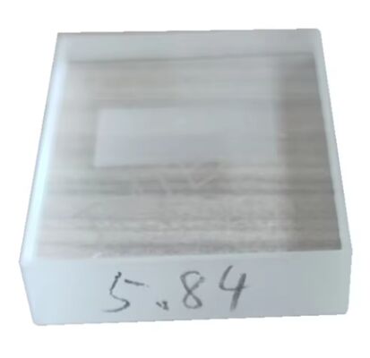 Ra=5.84um Standard Roughness Test Reference Block Multi-Engraved Lines (Square Wave)