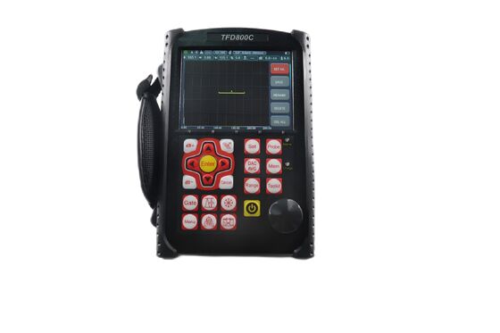 Automated display precise flaw location Curved Surface Correction feature Ultrasonic flaw detector