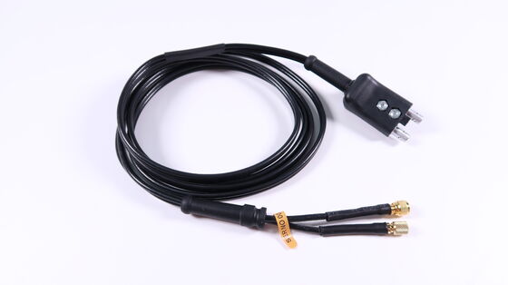 Compatible With Style LEMO 00 Plug To One Microdot And One Large Microdot KBA-531 Cable