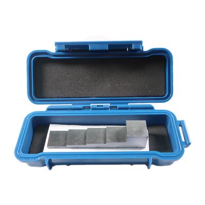 1018 Steel 5 Step Calibration Block with 2.5-5-7.5-10-20mm Thickness for Ultrasonic Testing