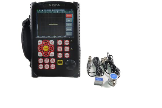 Автоматическое отображение точного местоположения дефекта Функция коррекции криволинейной поверхности Ультразвуковой дефектоскоп